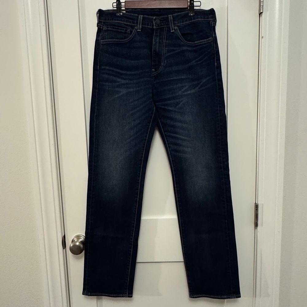 Levi's Men's Deep Indigo Straight Jeans
